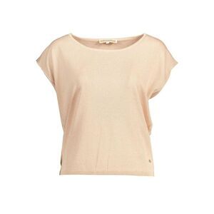 Kocca Elegant Knit Top with Short Sleeves for Women Women Pink Tops